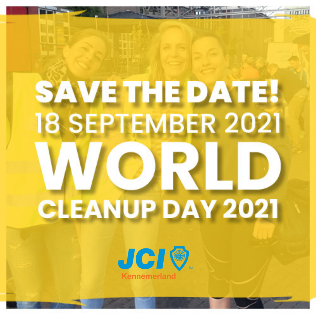 Save the date World Cleanup Day JCI Schalkwijk